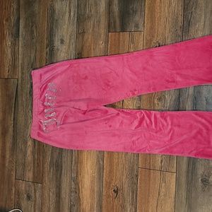 Velour Juicy Couture pants